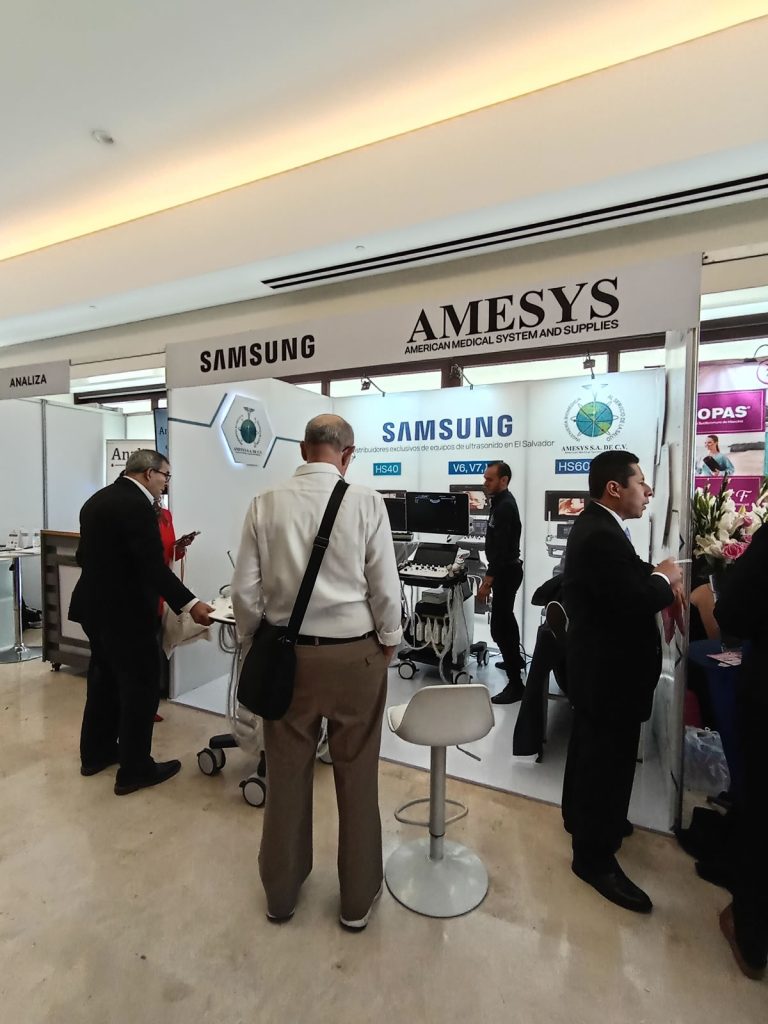 Amesys S.A. de C.V. AMESYS El Salvador en Congresos de Ginecología y Obstetricia