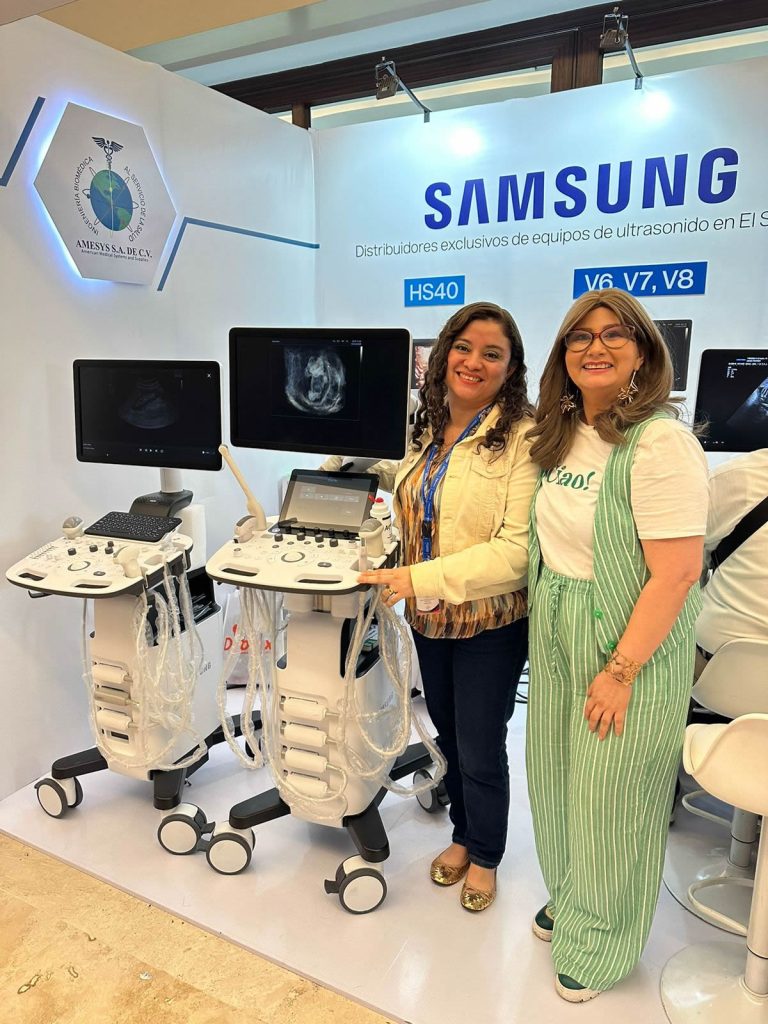 Amesys S.A. de C.V. AMESYS El Salvador en Congresos de Ginecología y Obstetricia