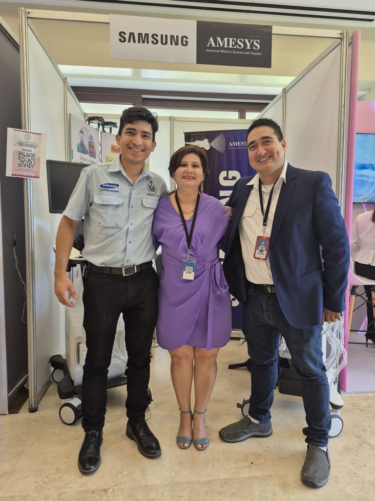 Amesys S.A. de C.V. AMESYS El Salvador en Congresos de Ginecología y Obstetricia