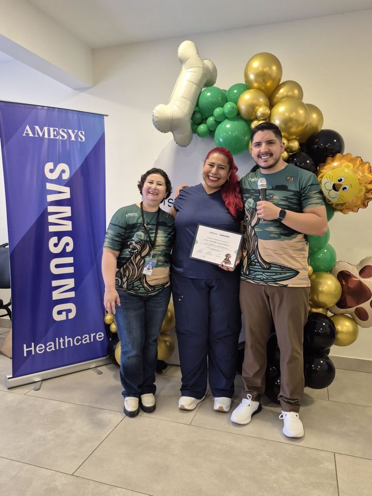 Amesys S.A. de C.V. Mascotas Saludables 2.0: Tecnología y formación en ultrasonografía veterinaria